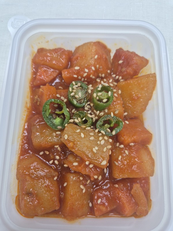매콤감자조림