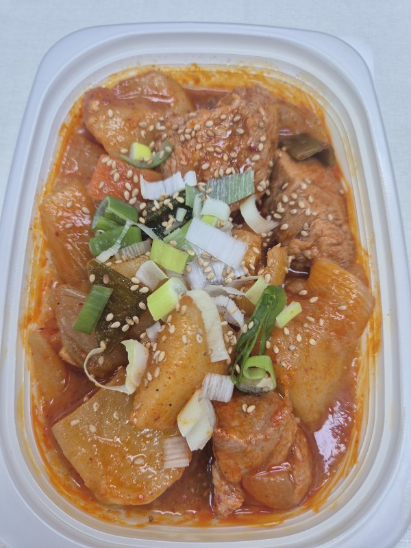 매콤돼지갈비찜