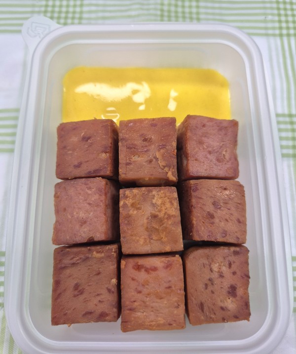 스팸구이&#038;amp;머스타드 (어린이 반찬)
