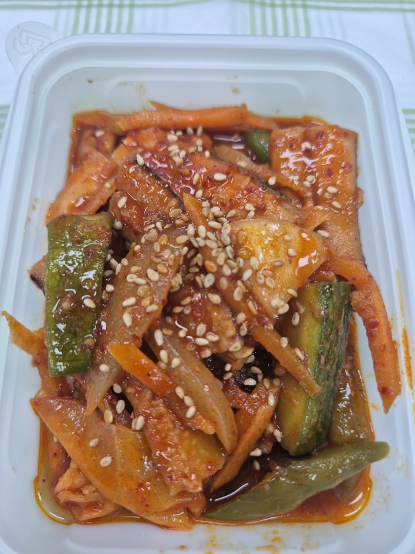 오징어야채볶음