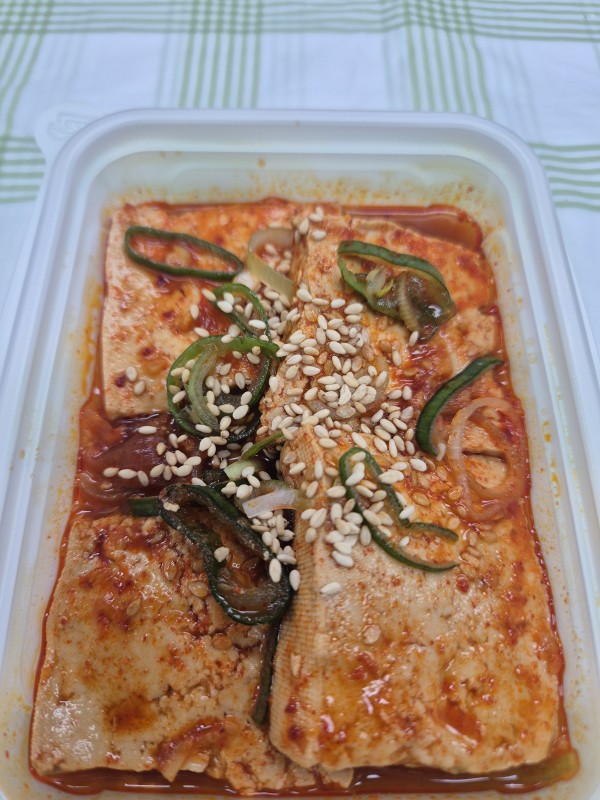 간장두부조림