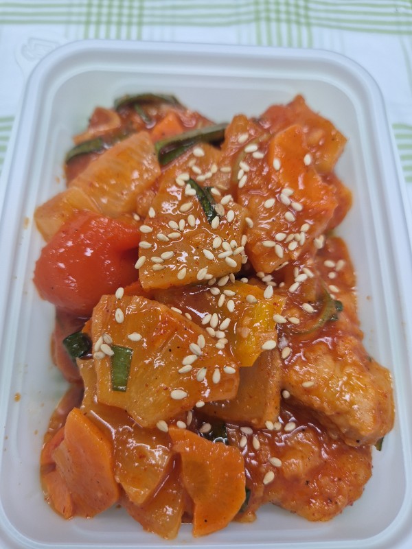 치킨너겟파인애플찹조림(어린이 반찬)