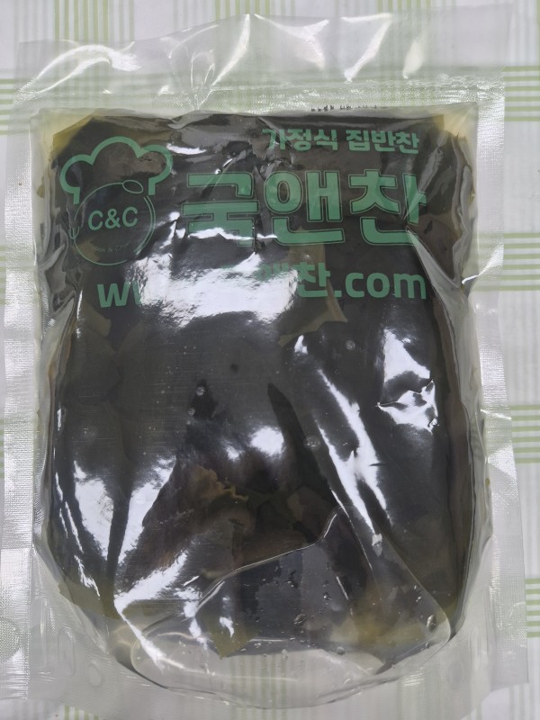 홍합미역국