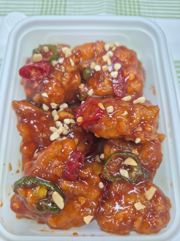 치킨가라아게강정 (어린이 반찬)