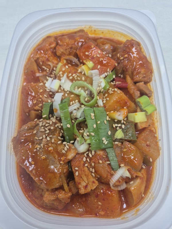 매콤사태찜