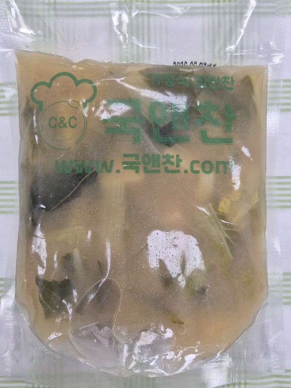 얼갈이된장국
