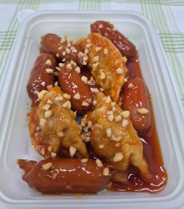 비엔나만두강정 (어린이 반찬)