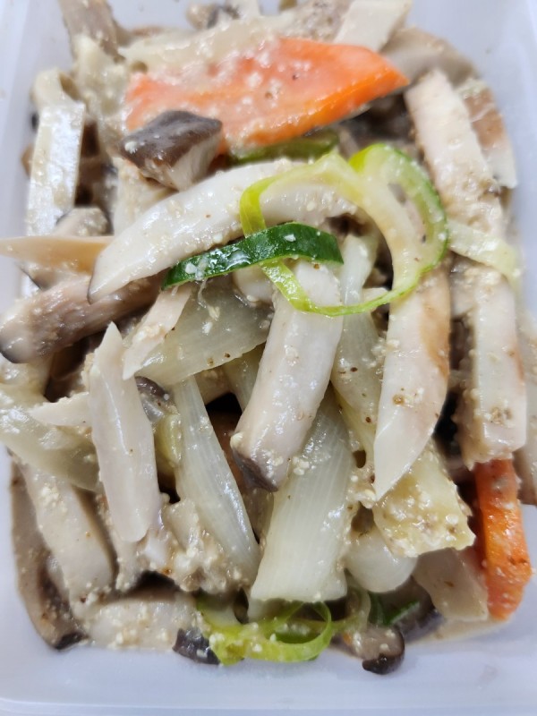 들깨새송이버섯볶음