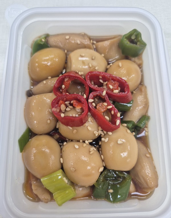 메추리알버섯장조림