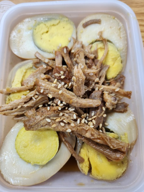 돈육계란장조림