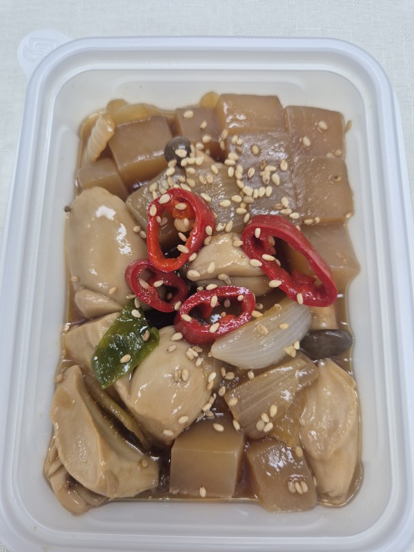곤약버섯조림