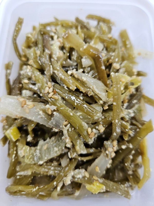 고구마줄기볶음