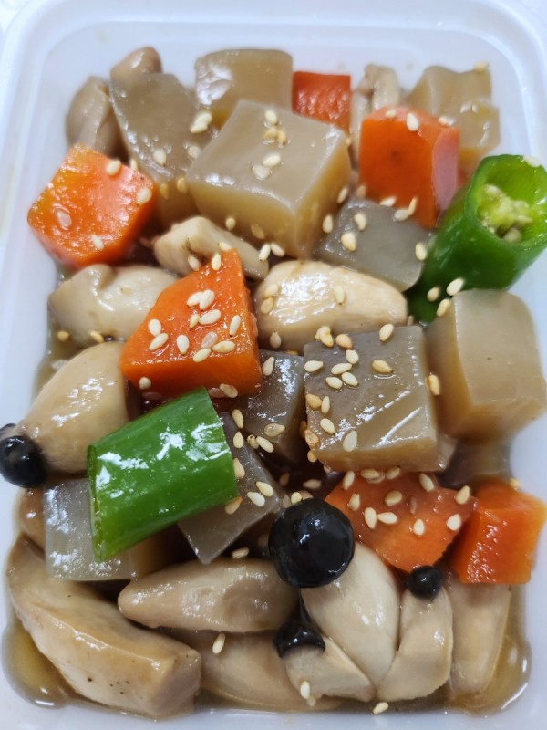 새송이버섯곤약조림